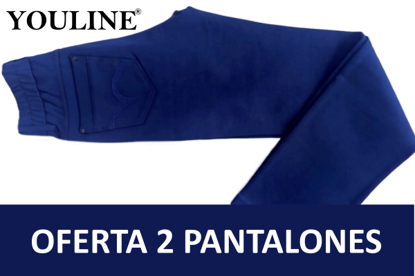 LOTE DE 2 PANTALONES SURTIDOS