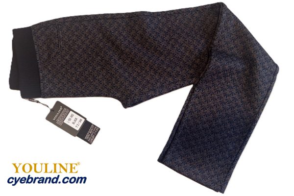 PUNTO ROMA ESTAMPADO CINTURA GOMA L556 BLACK