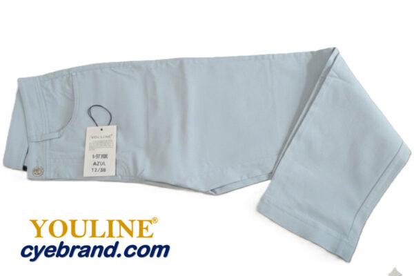 LONETA TOBILLERO ALGODÓN YOULINE B527 LIGTH GREEN