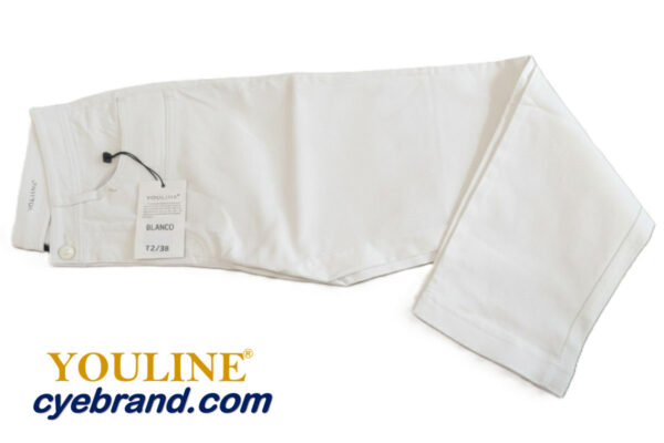 LONETA TOBILLERO ALGODÓN YOULINE B527 BLANCO