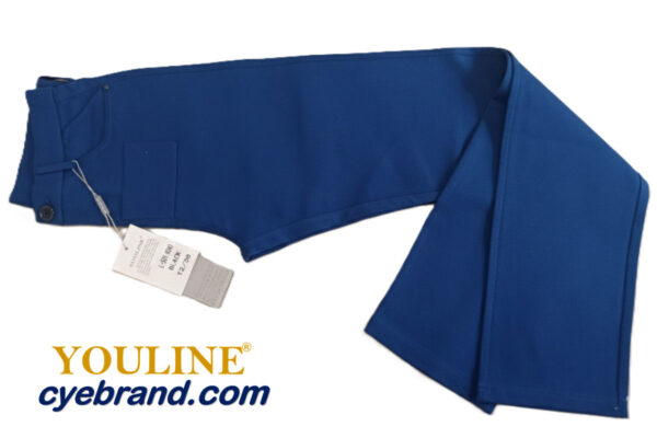 PUNTO ROMA BOTÓN Elástico AZUL TINTA