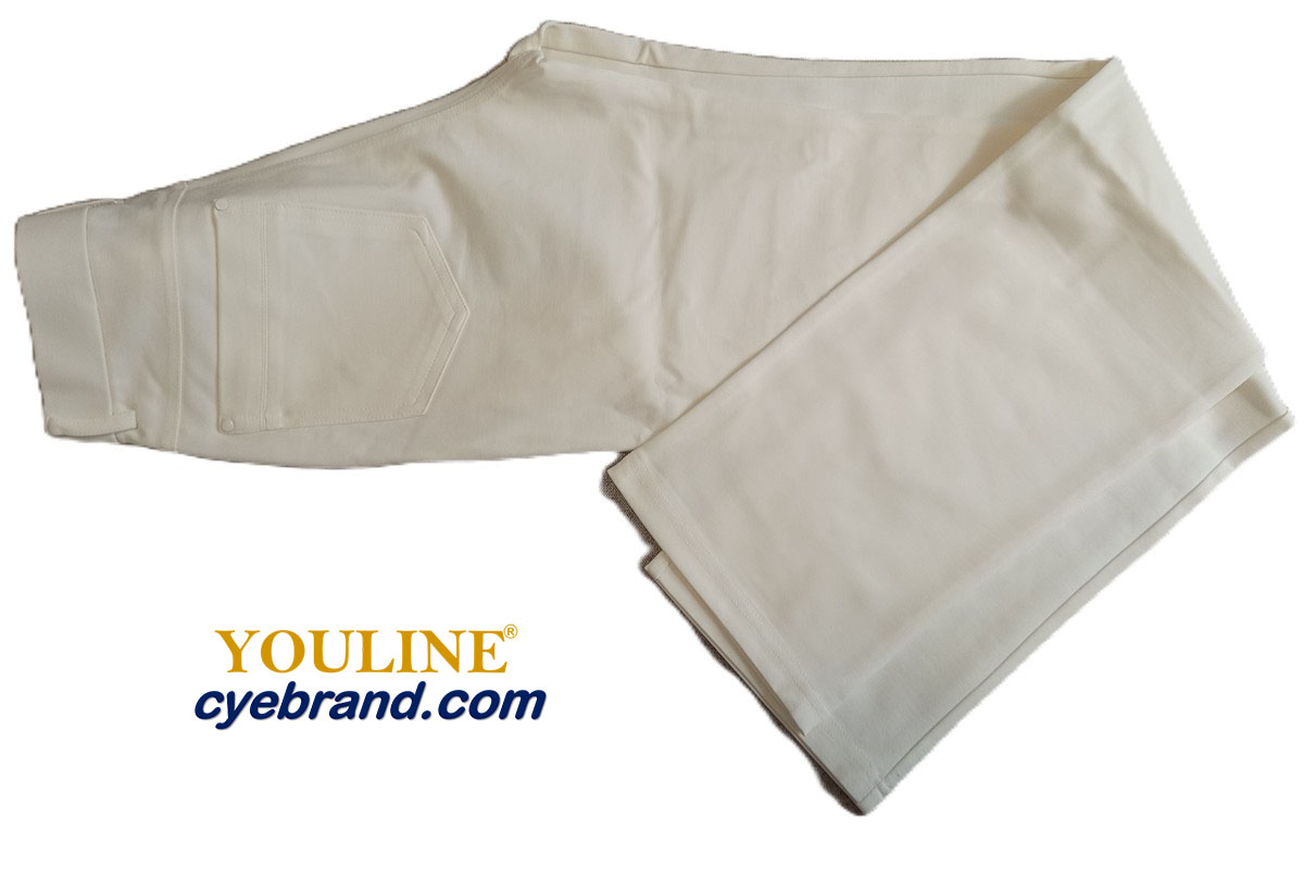 PUNTO ROMA BOTÓN Elástico BLANCO - Imagen 2