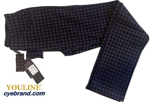 PUNTO ROMA ESTAMPADO CINTURA GOMA L534 BLACK