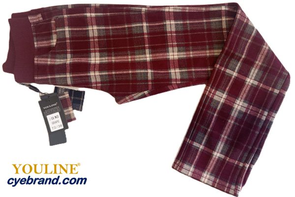PUNTO ROMA ESTAMPADO CINTURA GOMA L536 GRAPE