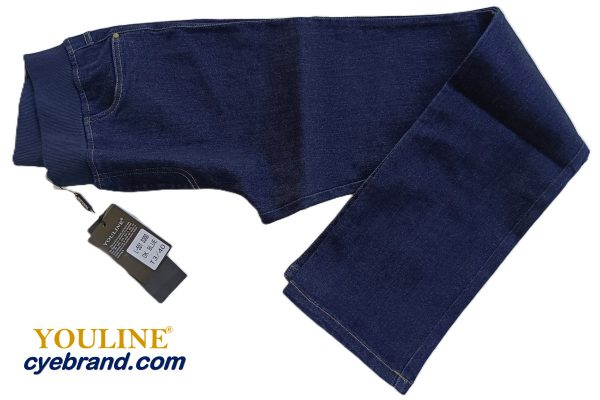 VAQUERO YOULINE CINTURA GOMA AZUL MARINO